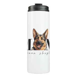 Hond Moeder DUITS HERDER HOND Classic T-shirt Thermosbeker