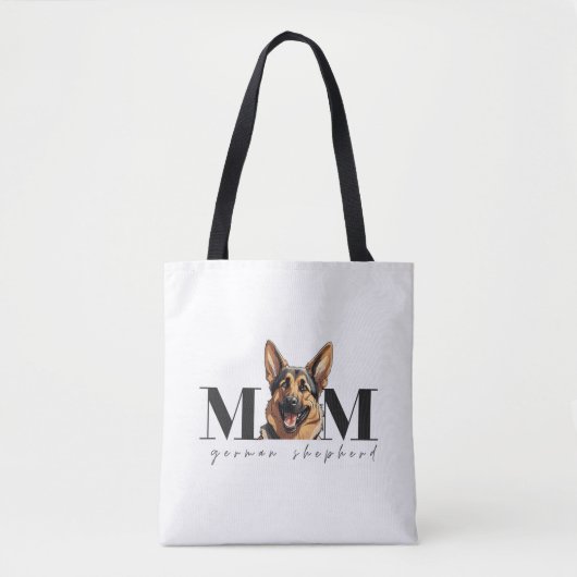 Hond Moeder DUITS HERDER HOND Classic T-shirt Tote Bag (Voorkant)