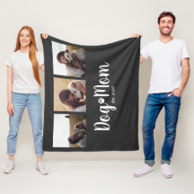 Hond Moeder Elegant Schrift Zwart 3 Foto
