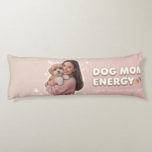 Hond Moeder Energie - trendy hond moeder ontwerp Lichaamskussen