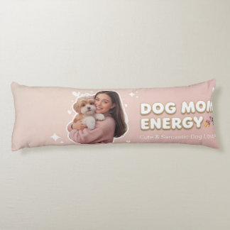 Hond Moeder Energie - trendy hond moeder ontwerp Lichaamskussen