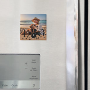 Hond Moeder fotoherinnering monogram Magneet