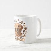 Hond Moeder Gouden Koffiemok (Voorkant rechts)