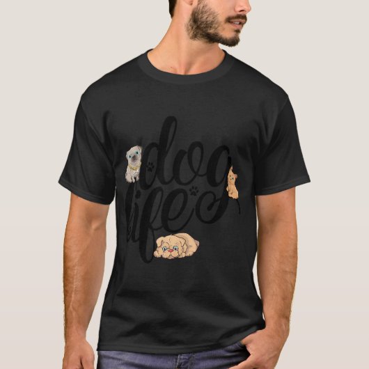 Hond Moeder Grappige Hond Mama T-shirt (Voorkant)