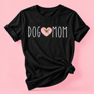 Hond Moeder Hond Liefhebber Huisdier Foto Handgesc Tri-Blend Shirt