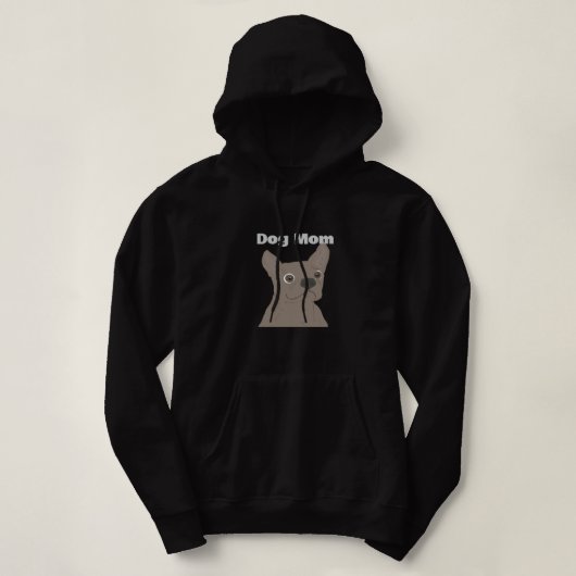 Hond Moeder Hoodie (Design voorkant)