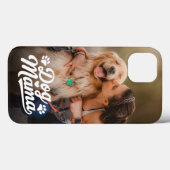 Hond moeder huisdier foto Case-Mate iPhone case (Achterkant (horizontaal))