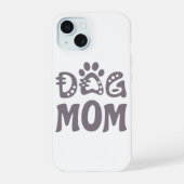 Hond Moeder iPhone 15 Case (Achterkant)