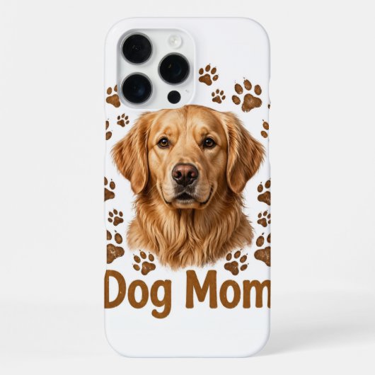 Hond Moeder iPhone 16 Pro Max Hoesje (Achterkant)