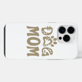 Hond Moeder iPhone Hoesje (Achterkant horizontaal)