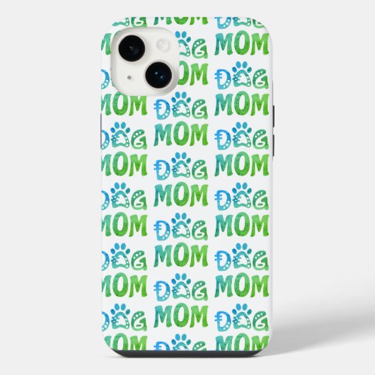 Hond Moeder iPhone Hoesje (Achterkant)