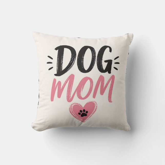 Hond moeder kussen (Voorkant)