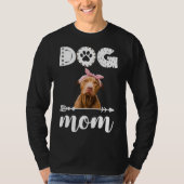 Hond Moeder Labrador Retriever Mam T-shirt (Voorkant)
