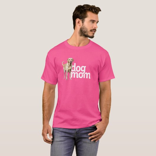 Hond Moeder Labrador T-shirt (Voorkant volledig)