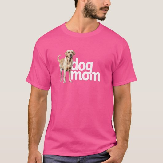 Hond Moeder Labrador T-shirt (Voorkant)