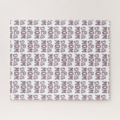 Hond Moeder Legpuzzel (Horizontaal)