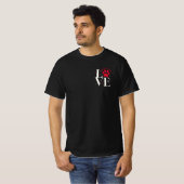 Hond moeder liefde t-shirt (Voorkant volledig)