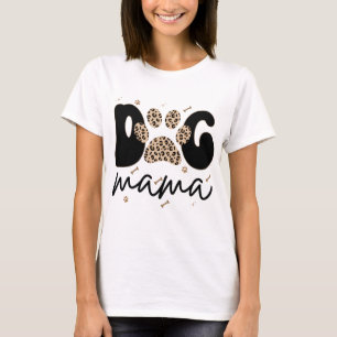 Hond Moeder Luipaard Moederdag Cadeau T-shirt