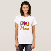 Hond Moeder Luipaardprint/Trendy Hond Liefhebber C T-shirt (Voorkant volledig)