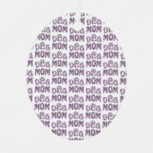 Hond Moeder Metalen Ornament (Voorkant)