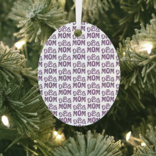 Hond Moeder Metalen Ornament