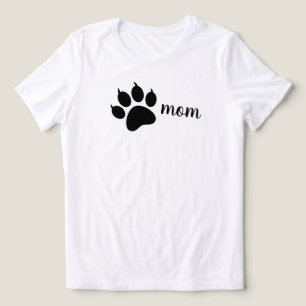 Hond Moeder Minimalistisch Eenvoudig Tri-Blend T-s Shirt