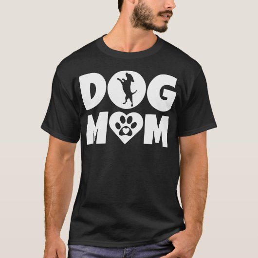 Hond Moeder - Moederdag Geschenk Voor Hond Minnend T-shirt (Voorkant)
