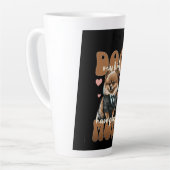 Hond Moeder Mok - Aangepaste Naam Optie - Koffieko (Linkerhoek)