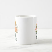 Hond Moeder Mok - Gouden Retriever Bloemendesign - (Center)