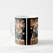 Hond Moeder Mok - Hart & Poot Ontwerp - Schattige  (Voorkant links)