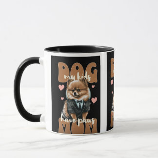 Hond Moeder Mok - "Ik Werk Hard Zodat Mijn Hond Ee
