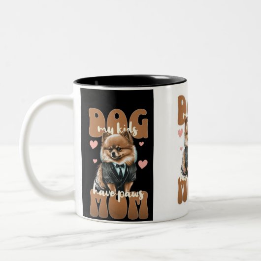 Hond Moeder Mok – Koffie & Honden Design – Cute Hu (Links)