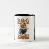 Hond Moeder Mok – Koffie & Honden Design – Cute Hu (Center)