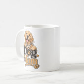 Hond Moeder Mokken | Grappig Cadeau | Hondenliefhe (Voorkant links)