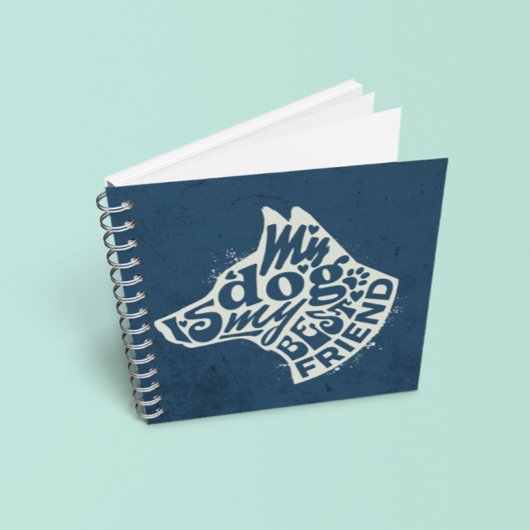 Hond moeder papa cadeau notitieboek