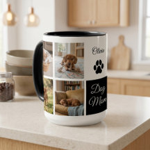Hond Moeder Pootafdruk Acht Foto's Aangepast