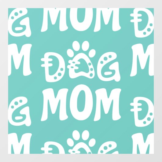 Hond Moeder Raamsticker (Vel)
