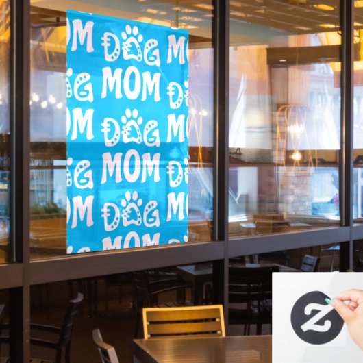 Hond Moeder Raamsticker (Restaurant Raam)
