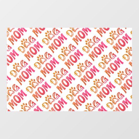 Hond Moeder Raamsticker (Vel)