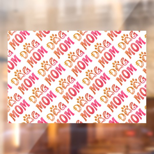 Hond Moeder Raamsticker (Vel 2)