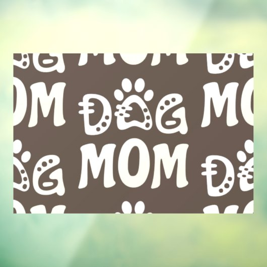 Hond Moeder Raamsticker (Vel 3)