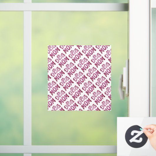 Hond Moeder Raamsticker (Huis)