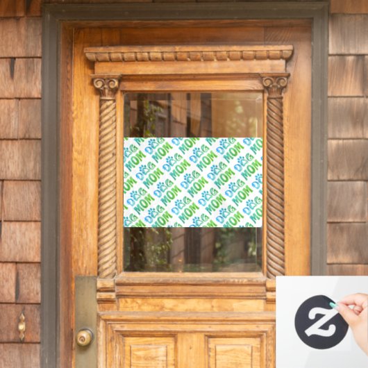 Hond Moeder Raamsticker (Huis Deur)