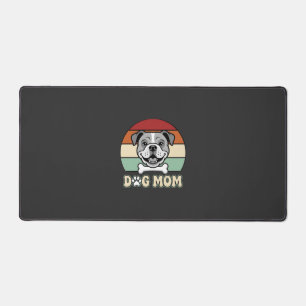 Hond Moeder Retro Bulldog Vector Bureaumat