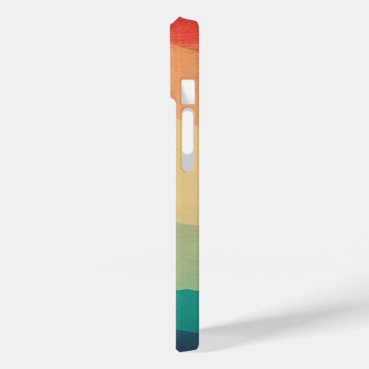 Hond Moeder Retro Groovy gepersonaliseerd Case-Mate iPhone Case (Achterkant / Links)