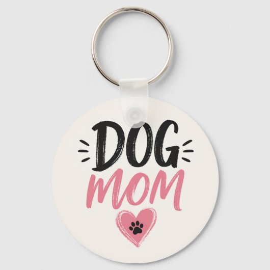 Hond moeder sleutelhanger (Voorkant)