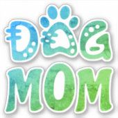 Hond Moeder Sticker (Voorkant)