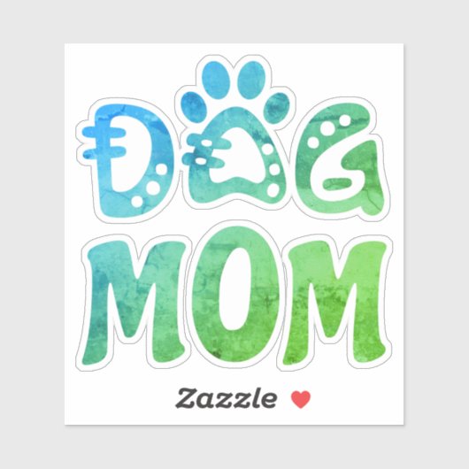 Hond Moeder Sticker (Vel)