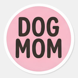 Hond Moeder Sticker – Cute Hond Liefhebber Decal