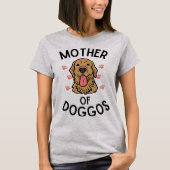 Hond moeder t-shirt (Voorkant)